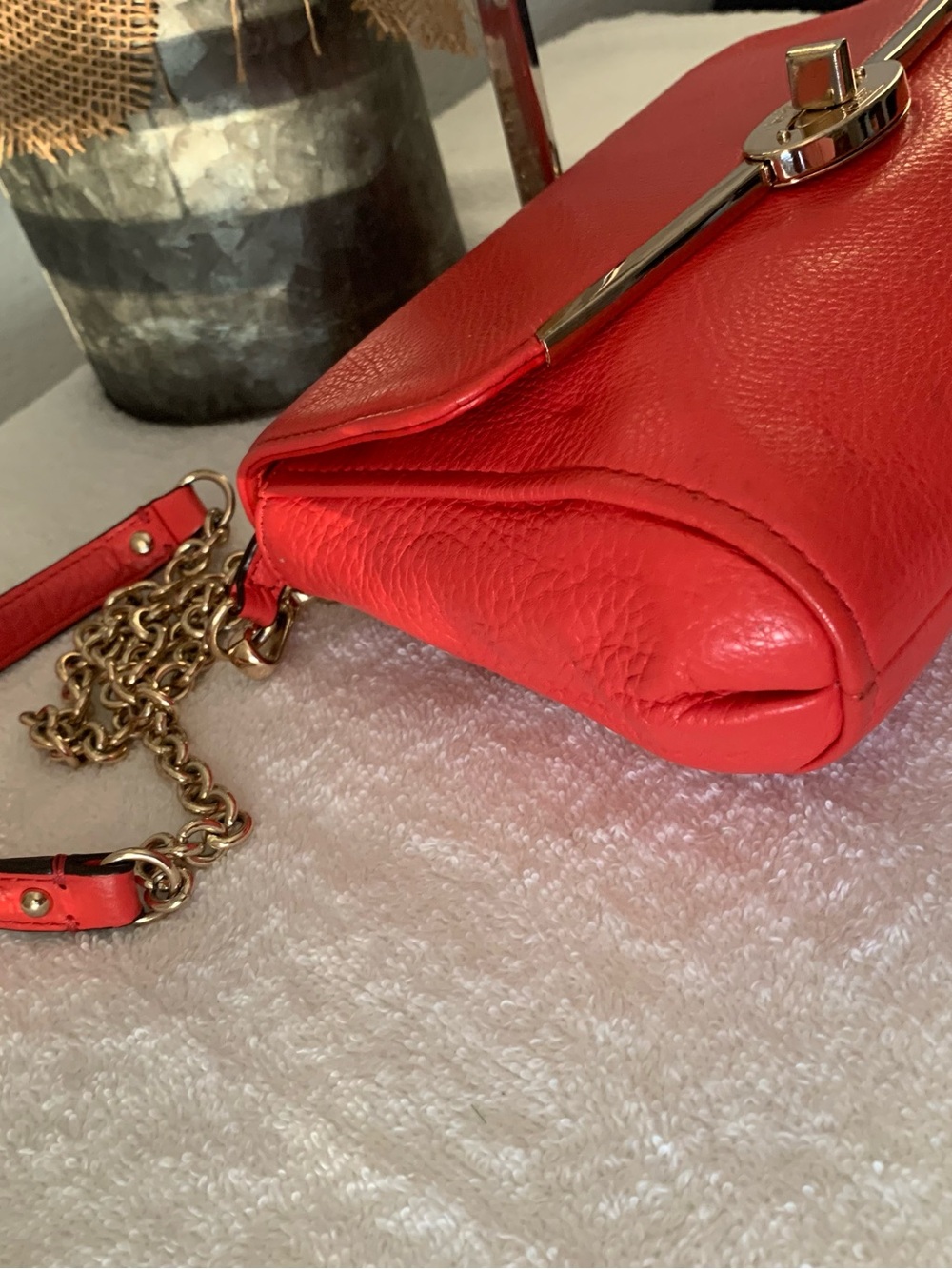 COACH Madison  Pebbled Leather Crossbody /Shoulder Bag - Picture 9 of 12